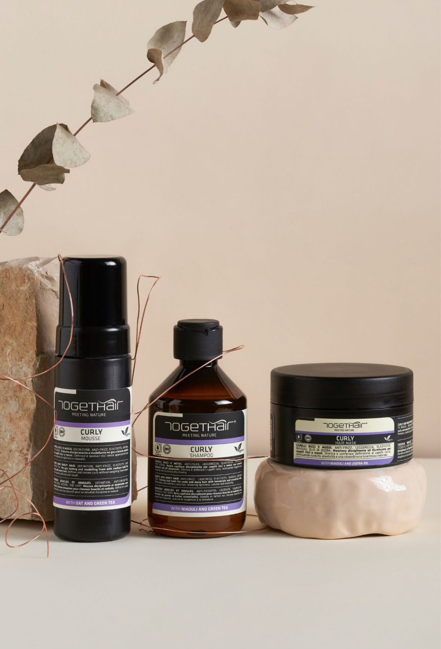 Maska Curliss do pielęgnacji włosów kręconych 500 ml